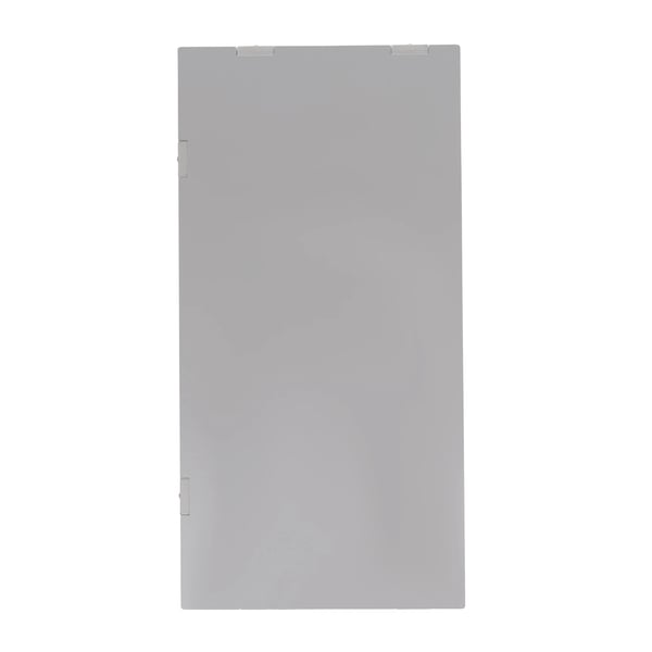 Postsorter til kontor - 24-fags dokumentreol - PVC & filt - Selvmontering - Ramme 10 mm, skilleplader 5 mm - Hvid