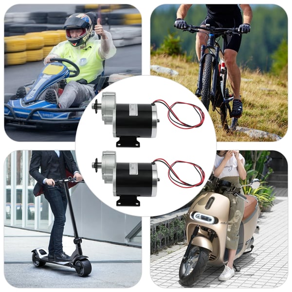 Elmotor - DC växelmotor 600W - Växlad reduktionsmotor - Högt vridmoment - Hög lastkapacitet - Låg hastighet - CE-certifierad