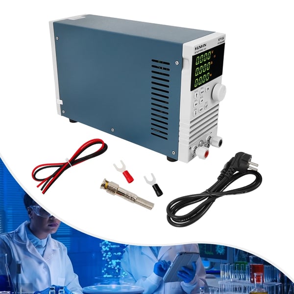 Elektroninen kuormitustesteri - KP184 - Yksikanavainen - 4 kuormatilaa - 100–500 V AC - Digitaalinen näyttö - Sininen