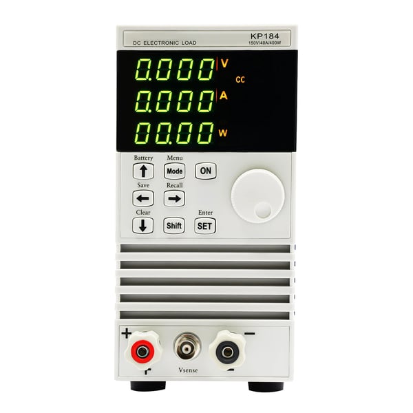 Elektroninen kuormitustesteri - KP184 - Yksikanavainen - 4 kuormatilaa - 100–500 V AC - Digitaalinen näyttö - Sininen
