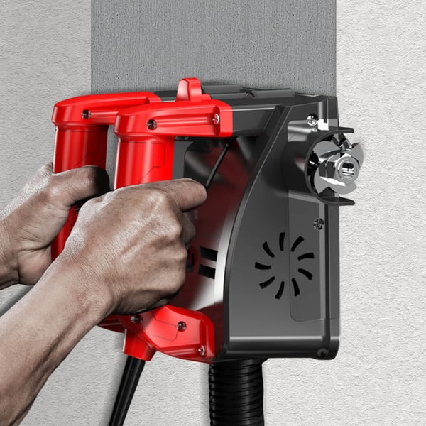 Elektrisk væg-høvl, 1680 W 220 V 50 Hz, justerbar dybde, høj effektivitet, EU-stik