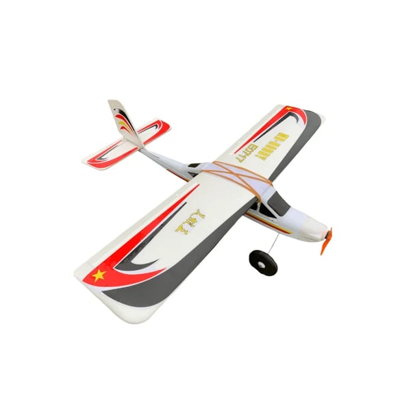 RC-lentokone - Kiinteäsiipinen traineri - 1030 mm siipiväli - STOL lyhyt lentoonlähtö - PNP ilman akkua - 2-kanavainen MODE2 - EPS-vaahto - Musta