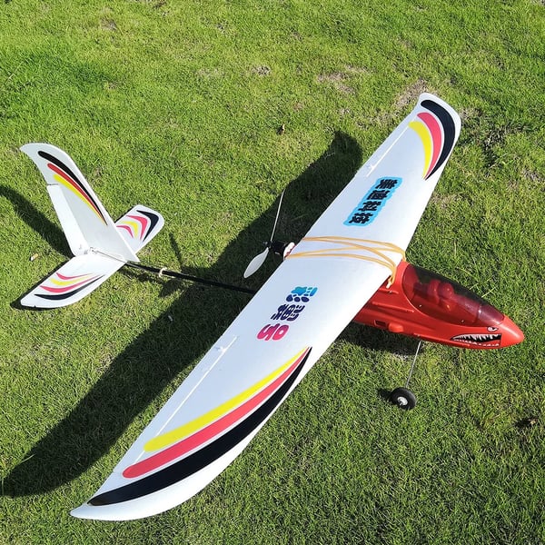 Sky Surfer X10 - RC Segelplan PNP - 140 cm Spännvidd - EPO - 2 Kanaler - För Nybörjare - Utan Radio/Batteri - Vit