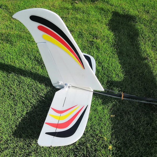 Sky Surfer X10 - RC Segelplan PNP - 140 cm Spännvidd - EPO - 2 Kanaler - För Nybörjare - Utan Radio/Batteri - Vit