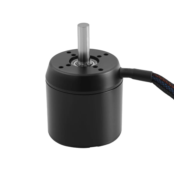 Børsteløs motor til el-skateboard/scooter/modelfly - C6374 - 2300W - 170KV - 18–50V - 4080RPM (24V) - 80A - Sort