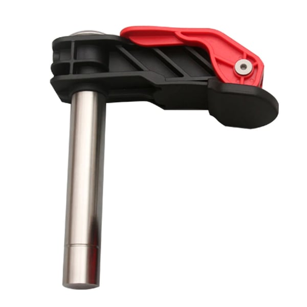 Bench Dog Hold-Down Klemmer - Hurtigklemmer Type A - 20 mm til MFT-bord & T-skinne - Rustfrit stål - 2-pak - Grøn/Lilla