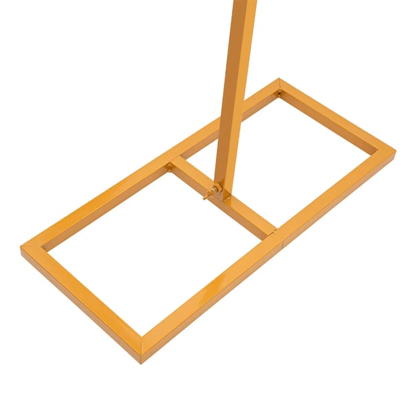 Bryllupsbue - Baggrundsstativ - 118 cm - Jern - Til balloner og blomster - Str. S - Guld