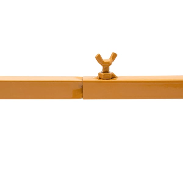 Bryllupsbue - Baggrundsstativ - 118 cm - Jern - Til balloner og blomster - Str. S - Guld