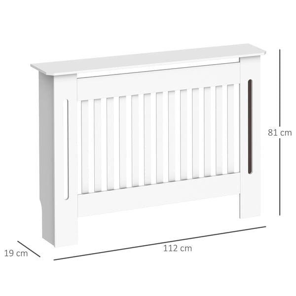 Elementskydd - MDF - Modern design - 112×19×81 cm - Ventilerat - Enkel montering