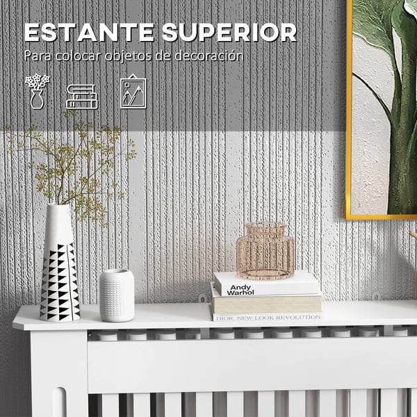 Elementskydd - MDF - Modern design - 112×19×81 cm - Ventilerat - Enkel montering
