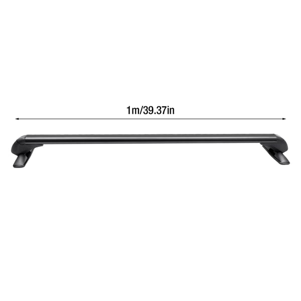 Auton kattokaaret - Kattotelineen poikittaiskiskot - Lukittavat - Yleismalli 4/5-ovisille - Alumiini - 100 cm - Maks. 75 kg