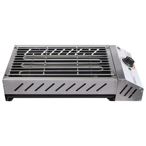 Sähkögrilli BBQ - Malli SC‑JHD9‑T - Suorakulmainen - Ruostumaton Teräs - 2,5 kW - 220 V/50 Hz - Säädettävä Lämpötila 50–300 °C - Johdollinen
