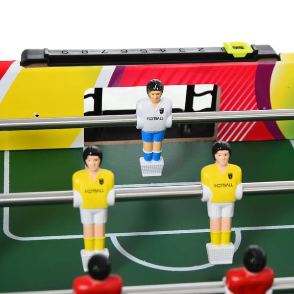 Multispelbord - 4-i-1 Spelbord - Bordfotboll - Bordhockey - Snooker - Pingis - Svart
