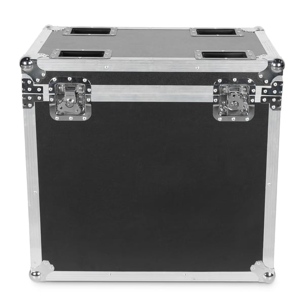Flightcase kuljetuslaatikko 2×380 W moving headille - Airline Case - Vankka - Pyörät ja kahva - Mitat 66,5×42,5×72,5 cm - Vaaleanharmaa