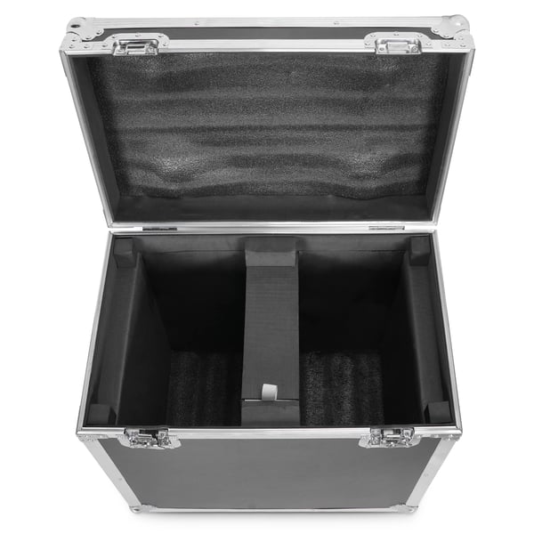 Flightcase kuljetuslaatikko 2×380 W moving headille - Airline Case - Vankka - Pyörät ja kahva - Mitat 66,5×42,5×72,5 cm - Vaaleanharmaa