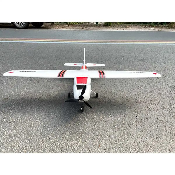 RC-lentokone - 182 Plus harjoituskone KIT - 120 cm siipiväli - EPO-vaahto - 2-kanavainen - Ilman lähetintä ja akkua - Valkoinen