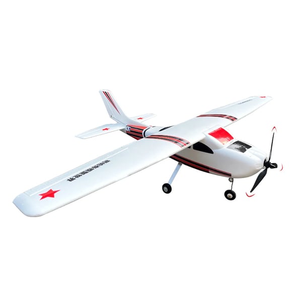 RC-lentokone - 182 Plus harjoituskone KIT - 120 cm siipiväli - EPO-vaahto - 2-kanavainen - Ilman lähetintä ja akkua - Valkoinen