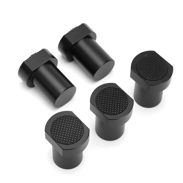 Penkkitappi/Bench Dog Puristin - Halkaisija 20 mm - Pikakiinnitys - Pöydän pysäytin/Rajoituspala - Liukuestetyyny - Koko 28×35 mm - Vihreä/Violetti