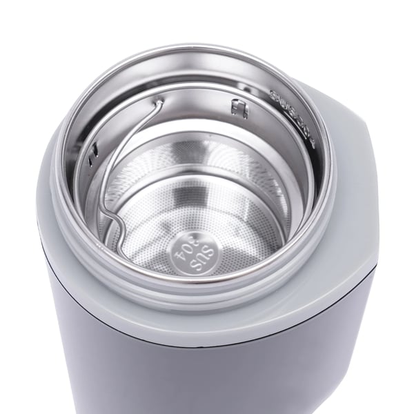 Elektrisk bilkedel - 12V - 500 ml - Digitalt display - Touch-kontrol - Bærbar - Sort
