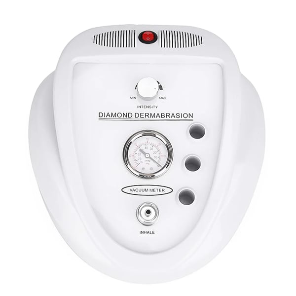 3-huls massageapparat, mikrodermabrasion ansigtsapparat, hudfornyelse & opstramning, anti-rynker, hvid