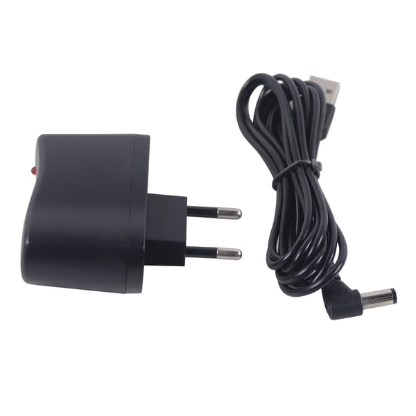 Vægur - Digital LED - Ekstra Stor 48 cm - 23 cm Display - Lydløs - Batterier Medfølger Ikke - Sort