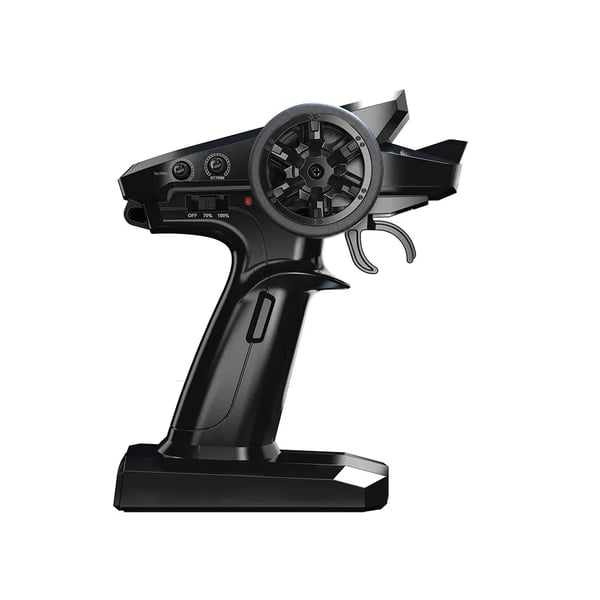 RC terrængbil - 16207 1:16 - Børsteløs 2445 4-polet motor - 2,4 GHz fjernstyring - 2 batterier - Rækkevidde 60–80 m - RTR - Hvid