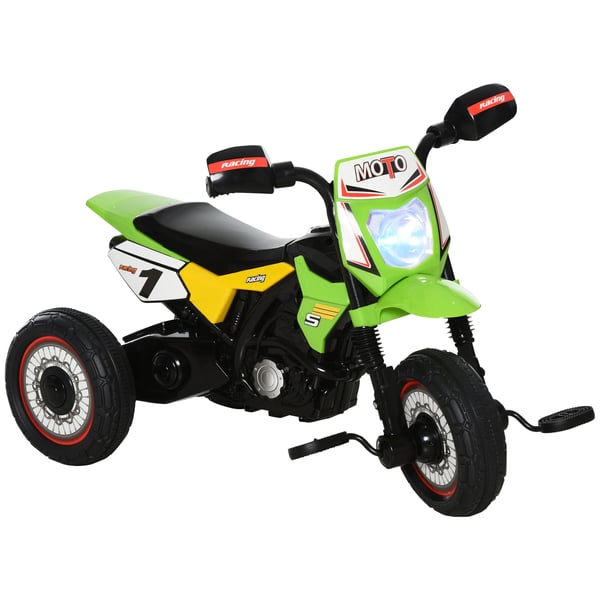 Åkmotorcykel för barn - Barnmotorcykel - För 18–36 månader - Mått 71×40×51 cm - Grön