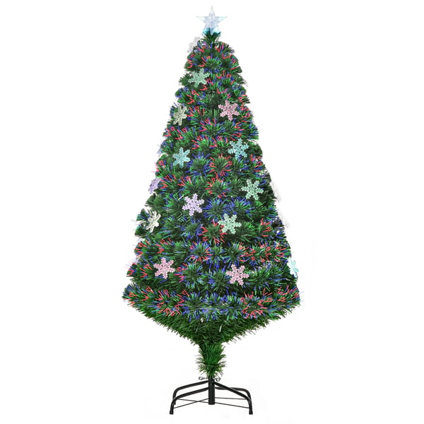 Julgran - Gran - 150 cm - Med belysning - Dekorationer ingår