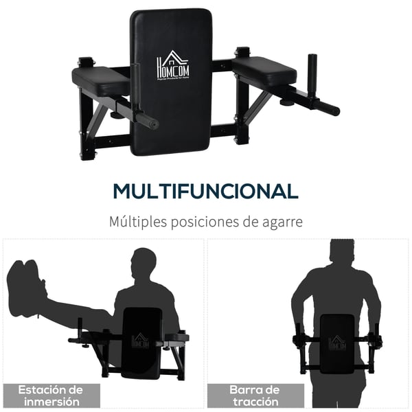 Chinsstång / Pull Up Bar - Väggmonterad - Styrketräning - Armträning - Hemmagym - Chins & Pull-ups