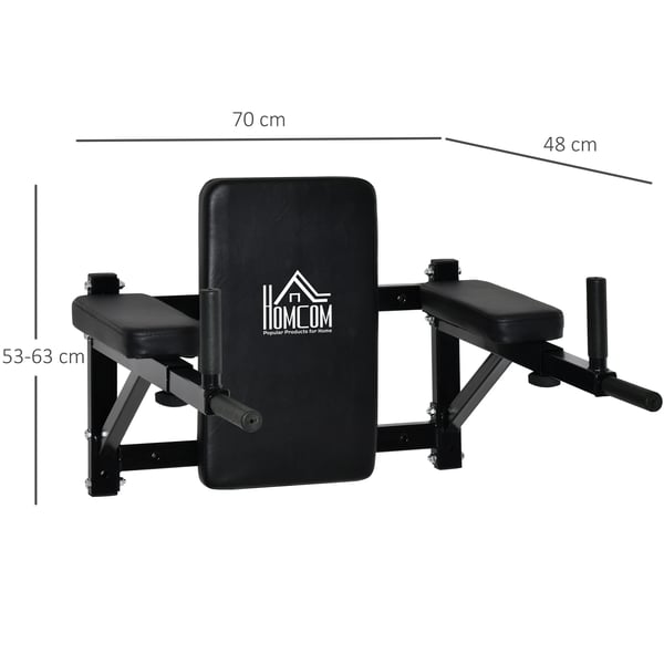 Chinsstång / Pull Up Bar - Väggmonterad - Styrketräning - Armträning - Hemmagym - Chins & Pull-ups