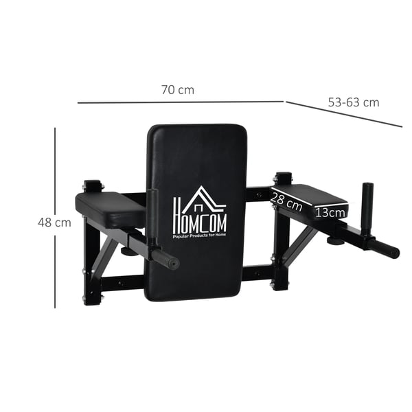 Chinsstång / Pull Up Bar - Väggmonterad - Styrketräning - Armträning - Hemmagym - Chins & Pull-ups