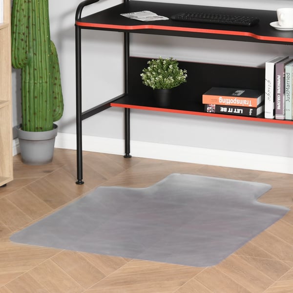 Stolmatta - Golvskydd 90x120 cm - För Heltäckningsmatta - För Kontorsstol - Lätt Rullning