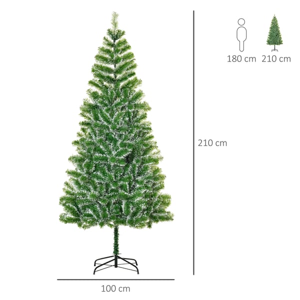 Julgran - Konstgran - 150 cm - Inomhus - Utan belysning - Olivgrön