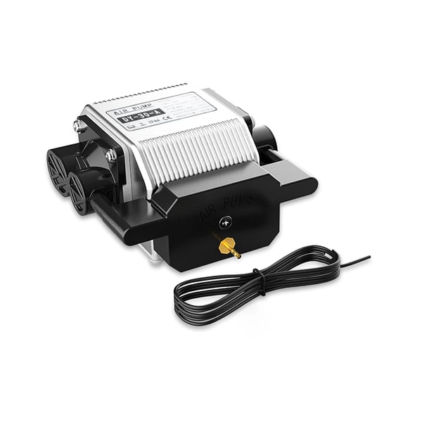 LONGER Air Assist -sarja, RAY5 10W/20W -laserkaiverrimelle, 30 l/min, 0,03 MPa, hiljainen ilmapumppu, väri Sorrel