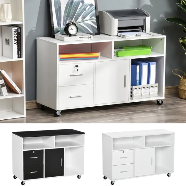 TV-bänk - Mediabänk - Modern design - För vardagsrum - Förvaring - 100×35×65 cm