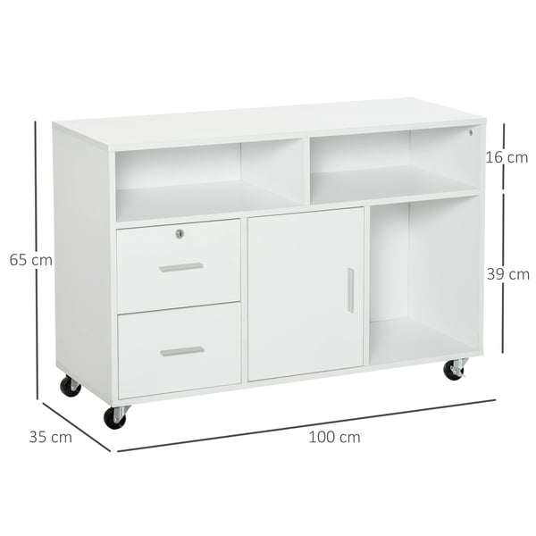 TV-bänk - Mediabänk - Modern design - För vardagsrum - Förvaring - 100×35×65 cm