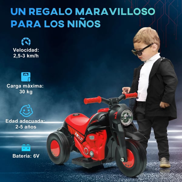 Elmotorcykel för barn - Ride-on motorcykel - Bubbelfunktion - Från 2 år - Grön