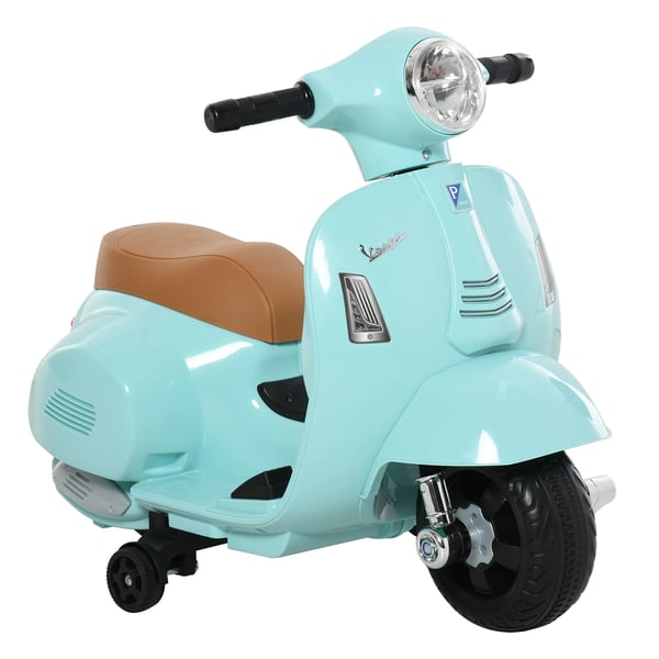 Elektrisk barnmotorcykel - Ride-on - För 18–36 månader - Strålkastare & tuta - 66,5 x 38 x 52 cm - Himmelsblå