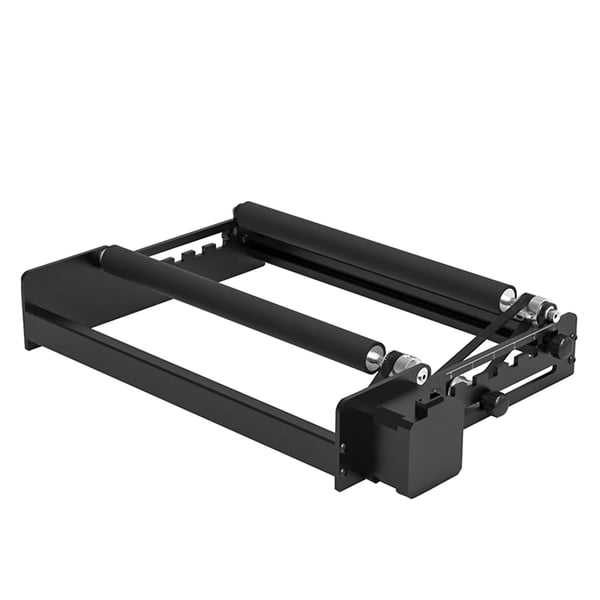 LONGER RAY5, laser-rotationsrulle, 6–200 mm justerbar, 360° rotation, til RAY5/Atomstack/Ortur/Neje/Twotree/XTool, sort