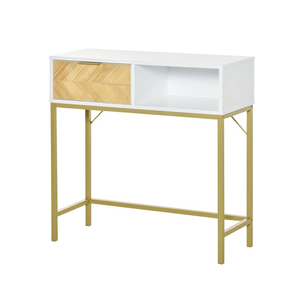 Skänk - Konsolbord - Med Låda - Öppen Hylla - För Matsal - Montering Krävs - Modern Design