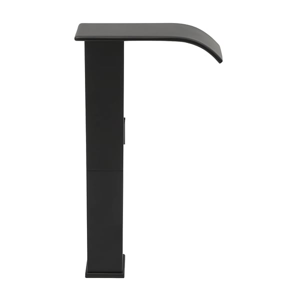Automaattinen infrapunahana - Pesuallashana - Tasoon asennettava - Yksivipu - Kuuma ja kylmä vesi - Keraaminen venttiili - Metallirunko - Musta