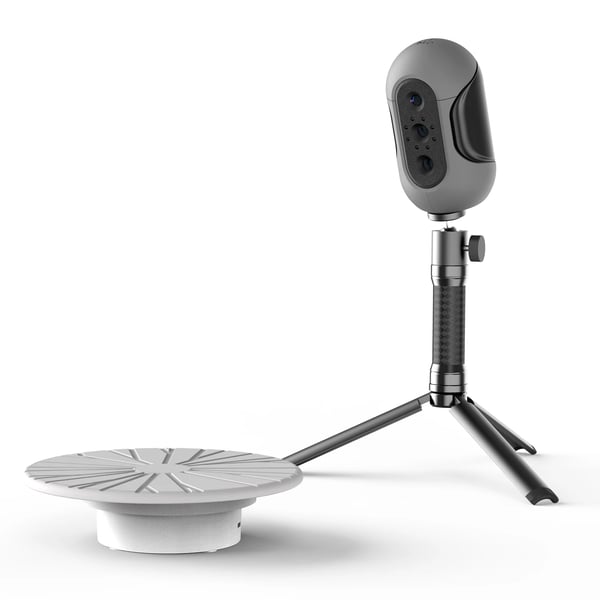 3DMakerpro Mole, håndholdt 3D-scanner til 3D-printere, 0,05 mm nøjagtighed, 0,1 mm opløsning, 10 FPS, scanner sorte objekter, Primary