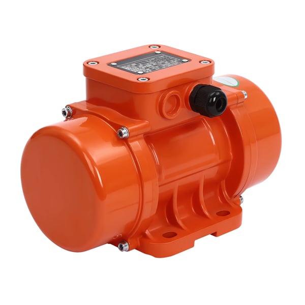 Betonvibrator - Vibrationsmotor HY 180/3 - 3-Faset - Vibrationskraft 2 kN - 180 W - 3600 omdr./min - EU-stik - Rød