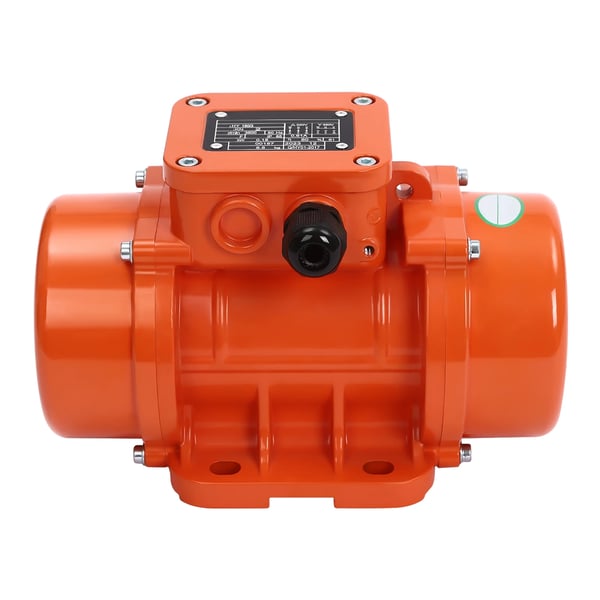 Betonvibrator - Vibrationsmotor HY 180/3 - 3-Faset - Vibrationskraft 2 kN - 180 W - 3600 omdr./min - EU-stik - Rød