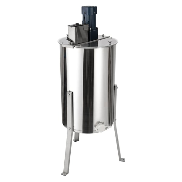 Honungsslunga - Elektrisk 140 W - Biodlingscentrifug - Silver