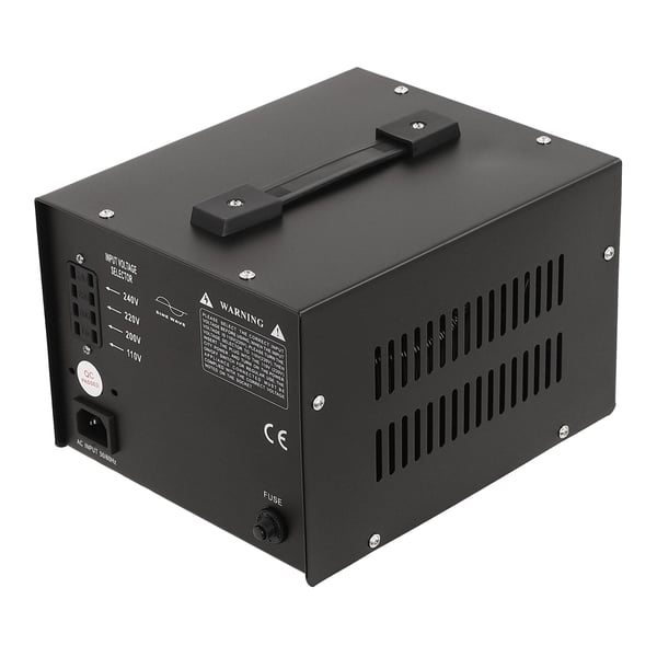 Spændingsomformer - Transformer - 24V udgang - Trefaset - Ringkerne - Til elektronik - Sort