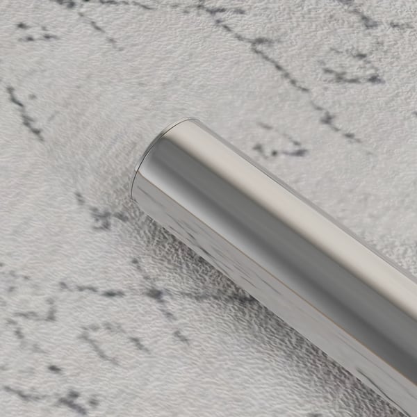 EZ Curl Skivstång - 120 cm - Stål - För Styrketräning - Armträning - Svart/Silver