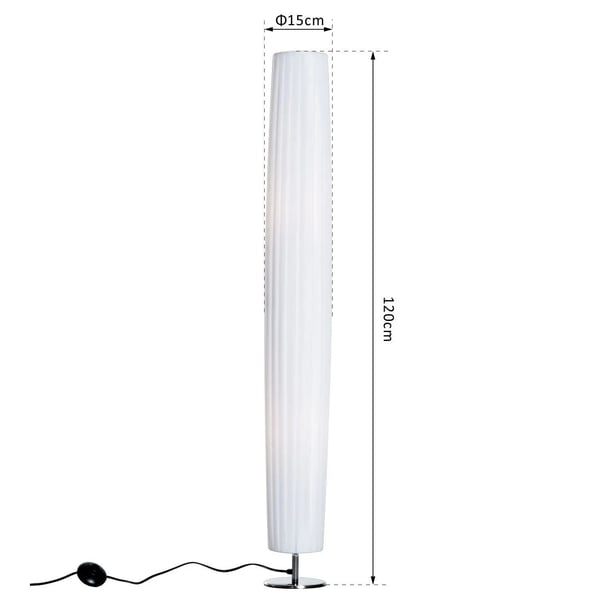 Modern lampa - Golvlampa - Stålbas - 120 cm Höjd - 249–2000 lm - Nätström (AC) - För vardagsrum & sovrum