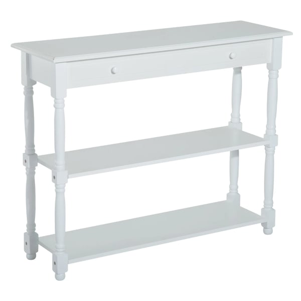 Hallbord - Konsolbord - 3 Lådor - 100x32x85 cm - För Entré/Vardagsrum - Montering Krävs