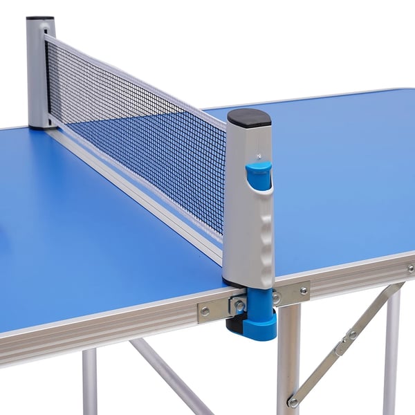 Bordtennisbord - Pingpongbord - Foldbart - Med net - Udendørs - Størrelse 152 x 76 x 76 cm - MDF + Aluminiumslegering - Samling krævet